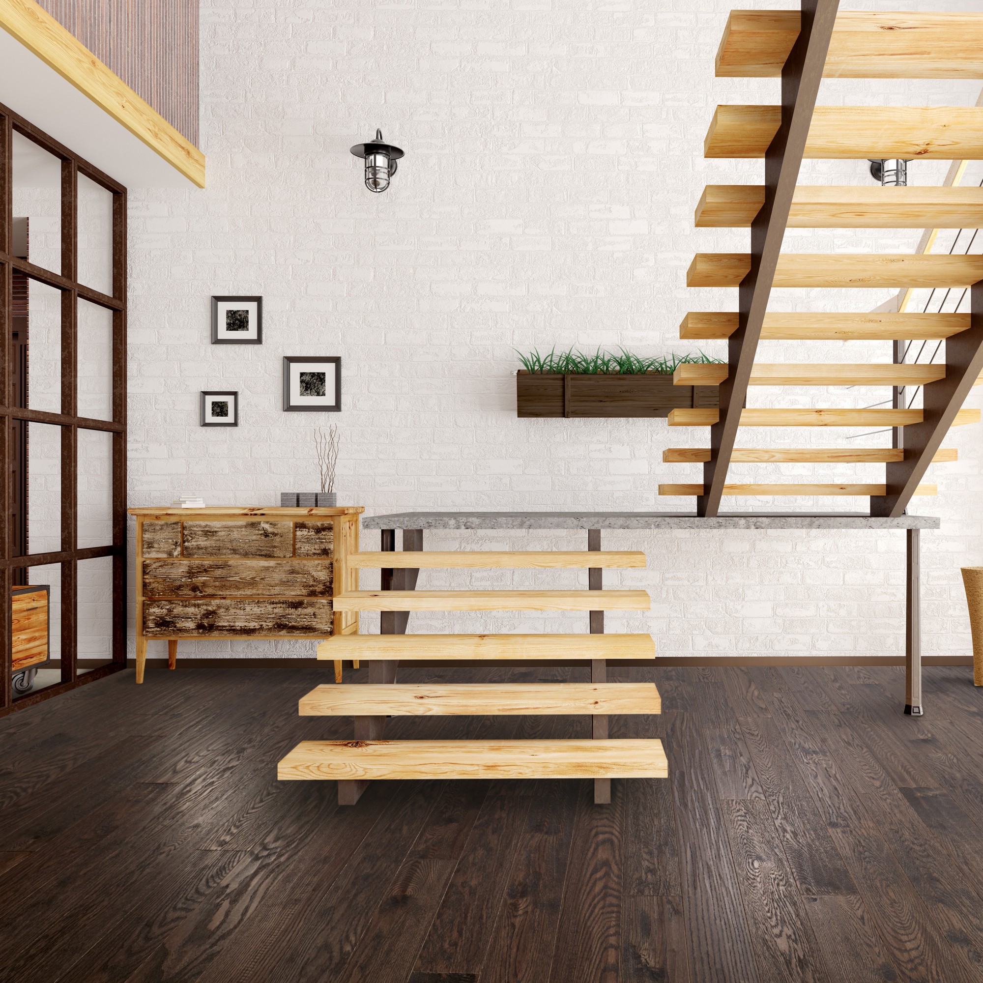 Sculpted Red Oak Pewter Vintage Hardwood Flooring And Engineered Back Red Oak Pewter
