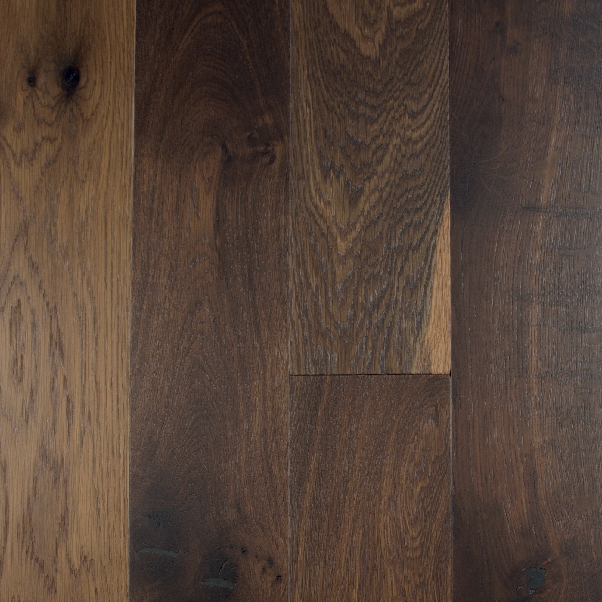 Fumed White Oak Old Oak Wire Brushed Vintage Hardwood Flooring