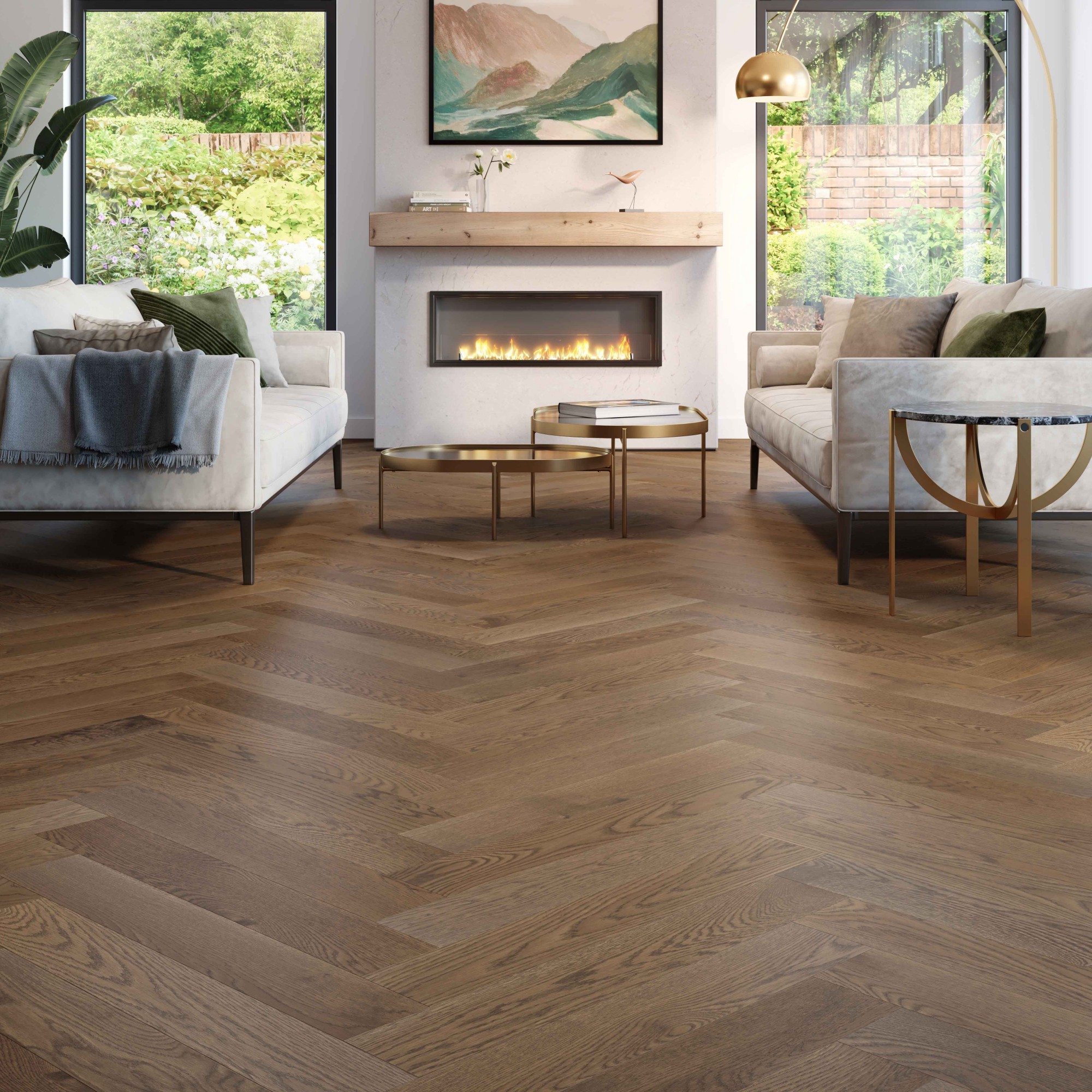 Chêne blanc Thatch Brushed