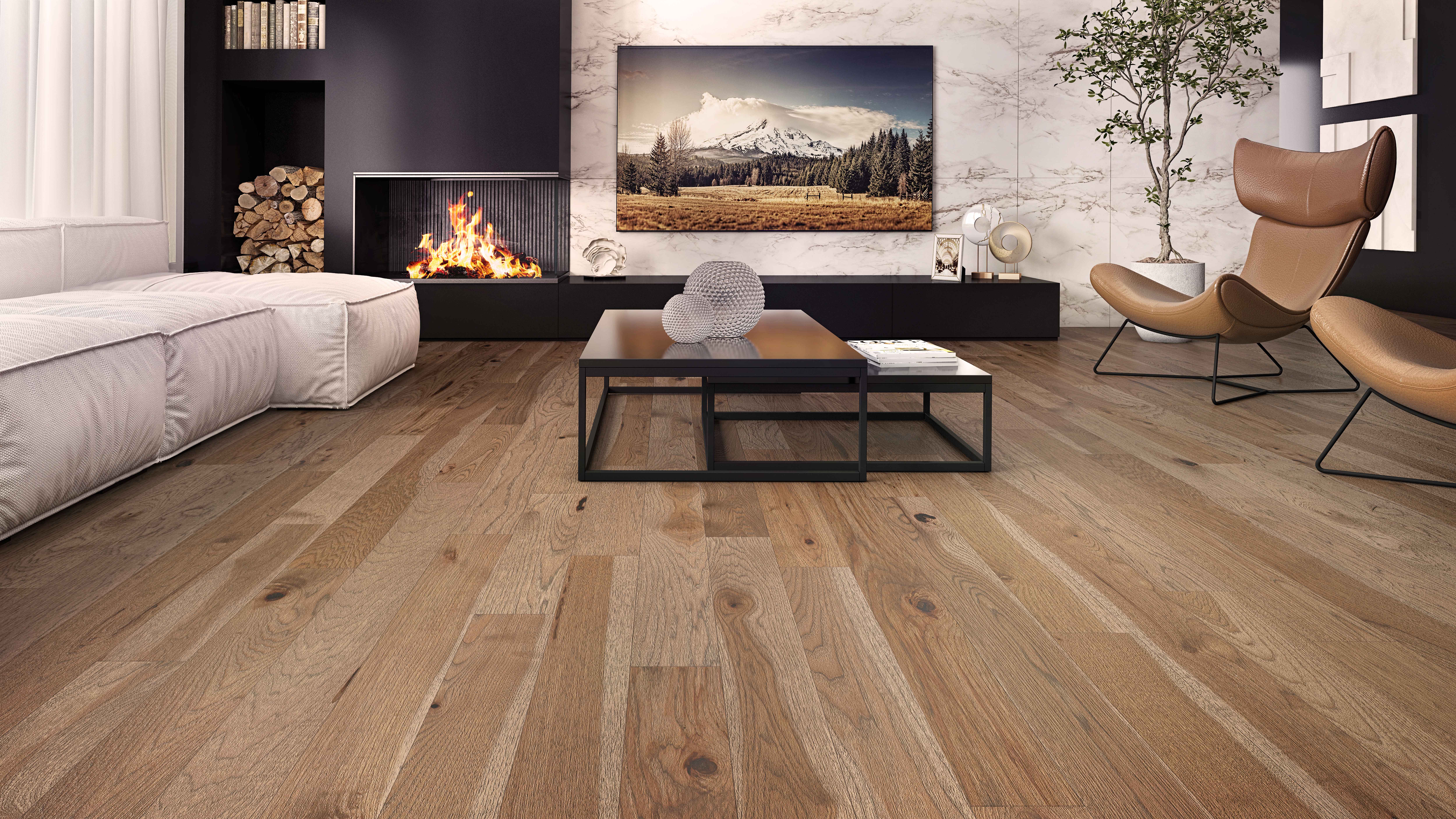 Vintage, prefinished hardwood flooring