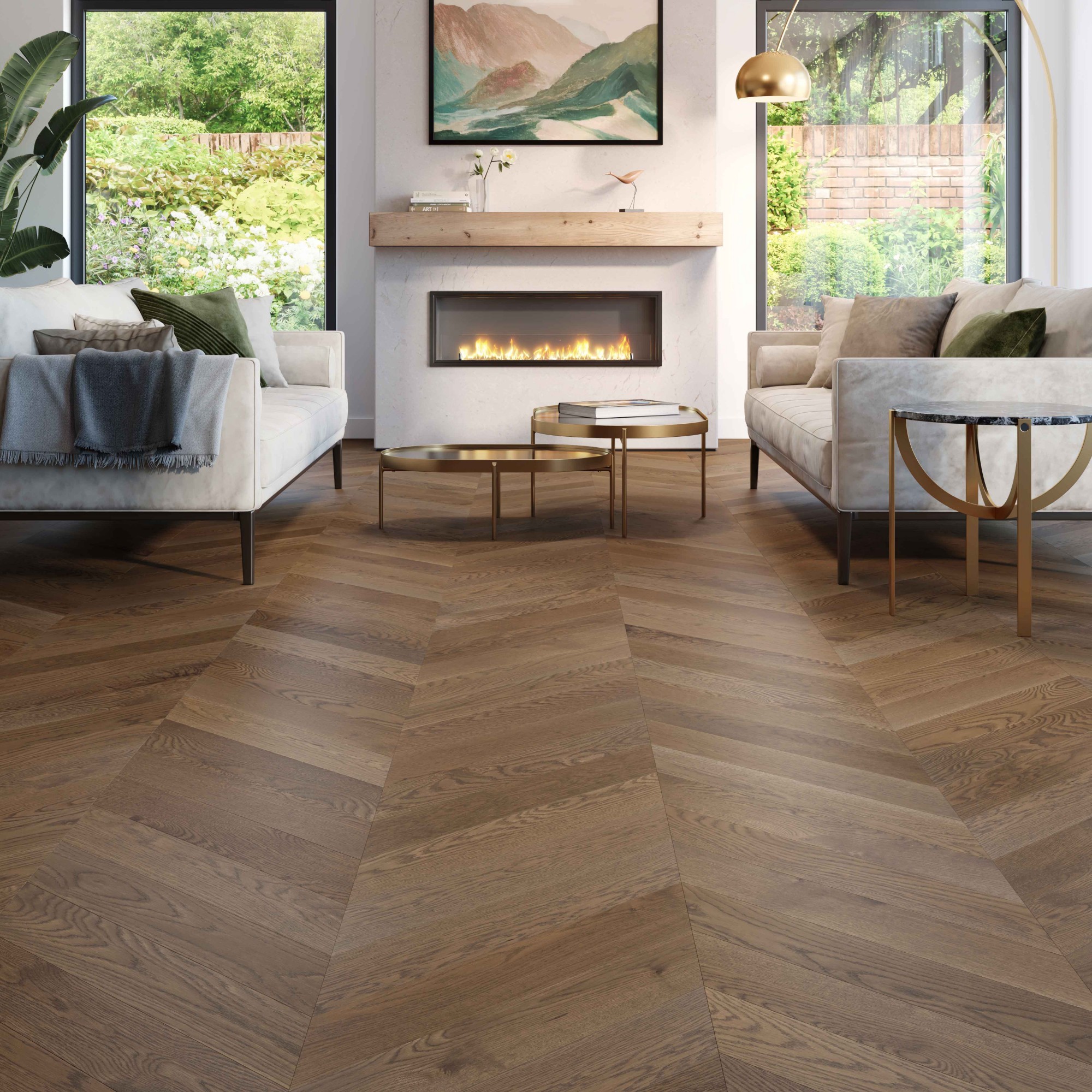 Chêne blanc Thatch Brushed