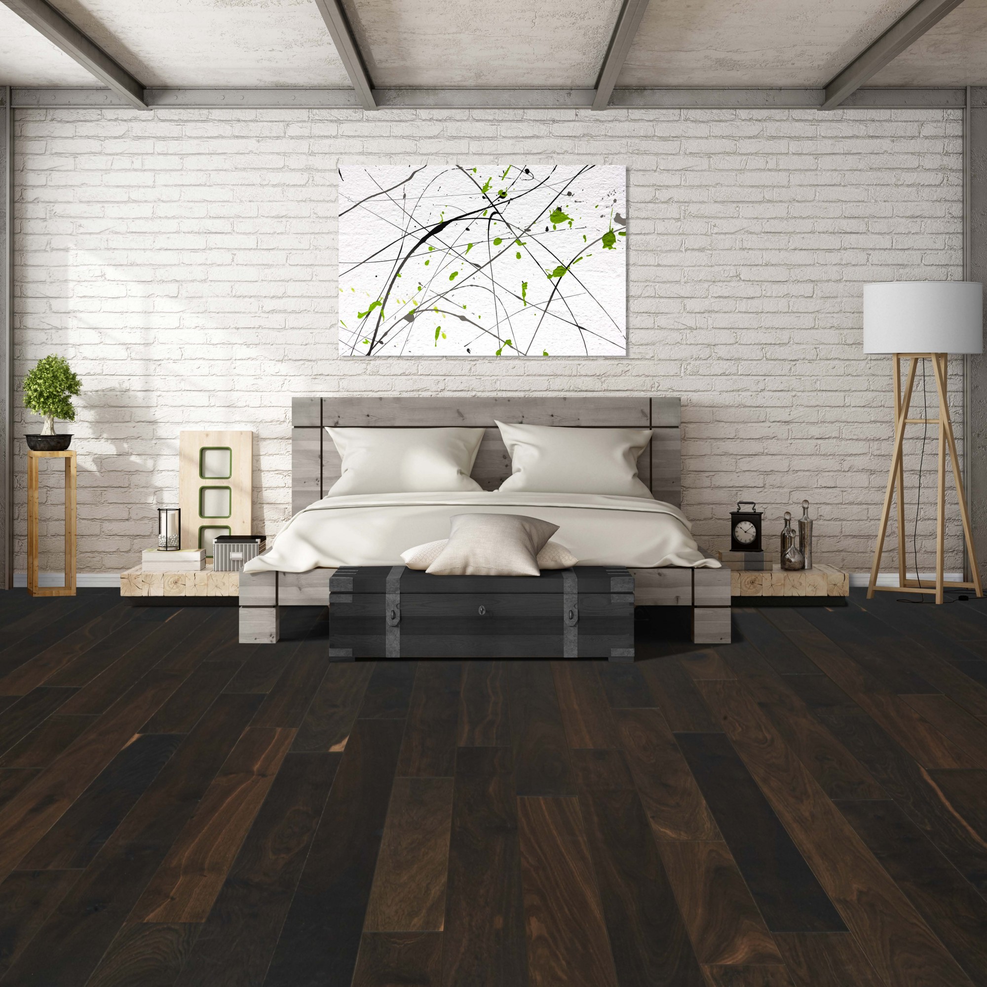 Fumed, White Oak Old Oak Smooth | Vintage Hardwood Flooring, and