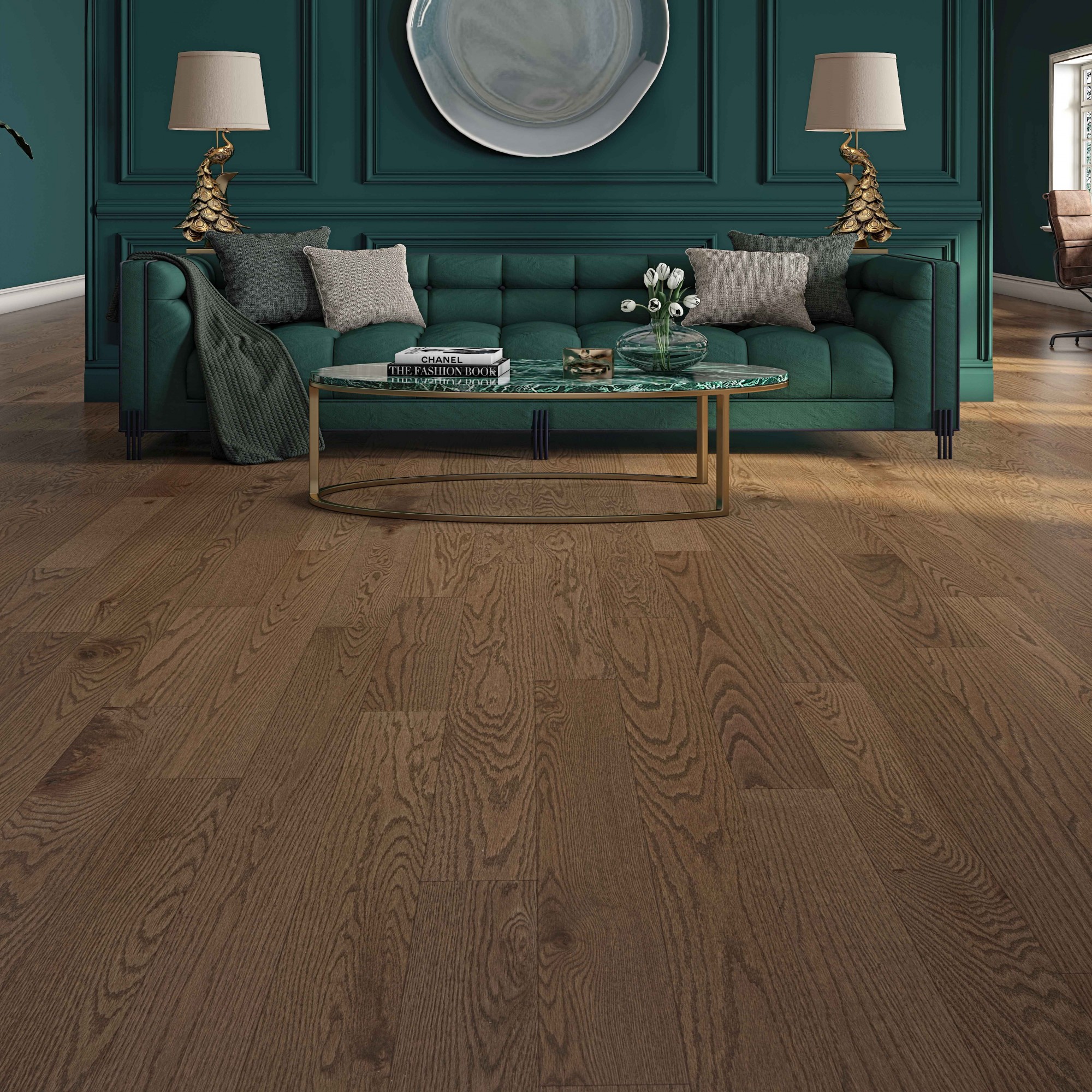 Red Oak Brownstone