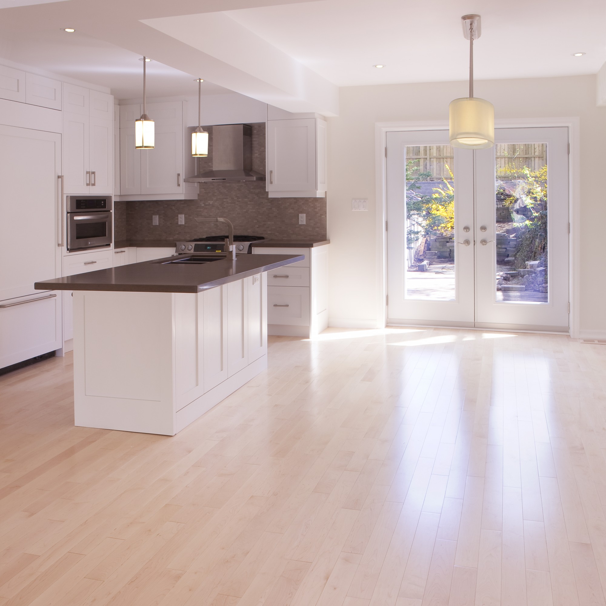 Smooth Maple Natural Vintage Hardwood Flooring And Engineered Back Maple Natural