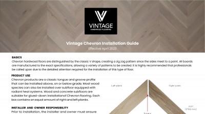 Chevron Installation Guide
